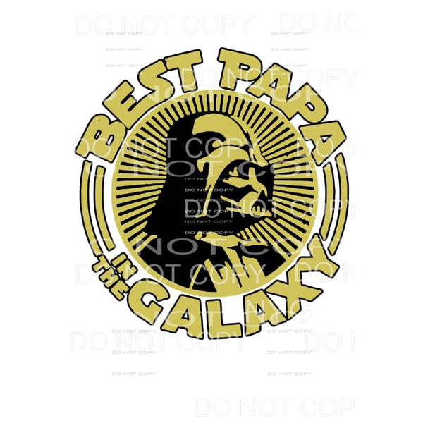 Best Papa In The Galaxy Darth Vader Star Wars Sublimation 