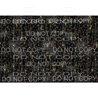 Black Leopard Gold Background Sheet Sublimation transfers - 