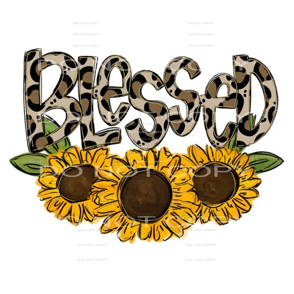 Blessed # 8808 sublimation transfers - Heat Transfer