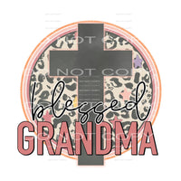 blessed grandma #6727 Sublimation transfers - Heat Transfer