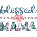 Blessed mama # 4 Sublimation transfers Heat Transfer