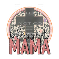 blessed mama #6728 Sublimation transfers - Heat Transfer