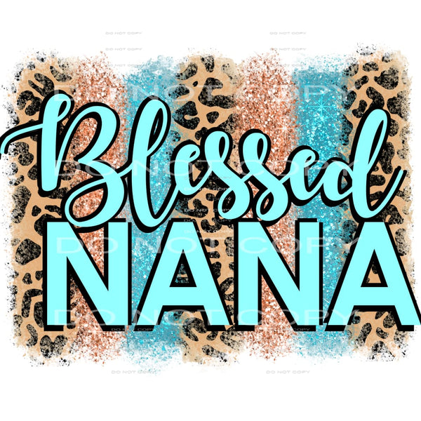 blessed nana #6332 Sublimation transfers - Heat Transfer