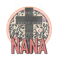 blessed nana #6729 Sublimation transfers - Heat Transfer