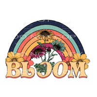 bloom # 7763 Sublimation transfers - Heat Transfer Graphic