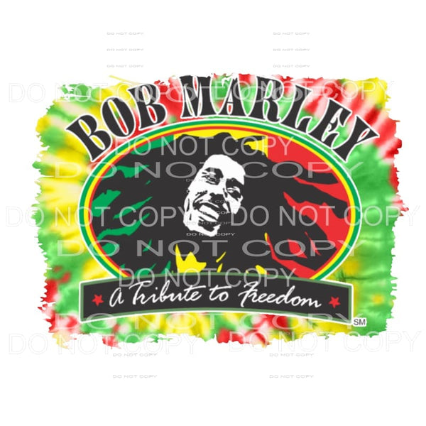Bob Marley # 3 Sublimation transfers - Heat Transfer