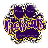 Bobcats # 6 Sublimation transfers - Heat Transfer