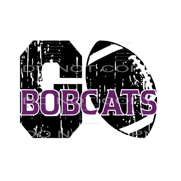 Bobcats Bolt # 5 Sublimation transfers - Heat Transfer