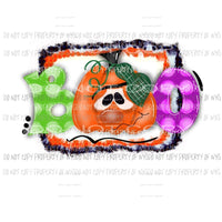 BOO pumpkins fall # 2 Sublimation transfers Heat Transfer