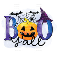 boo y’all #8536 Sublimation transfers - Heat Transfer