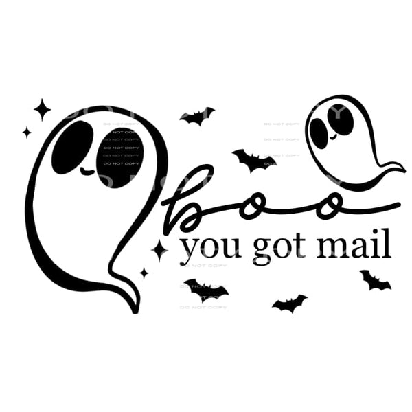 boo you got mail #7617 Sublimation transfers - Heat Transfer