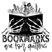 bookmarks are for quitters #4573 Sublimation transfers - 