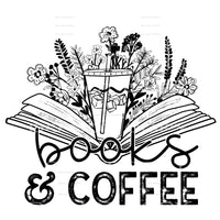 books and coffee #4572 Sublimation transfers - Heat Transfer