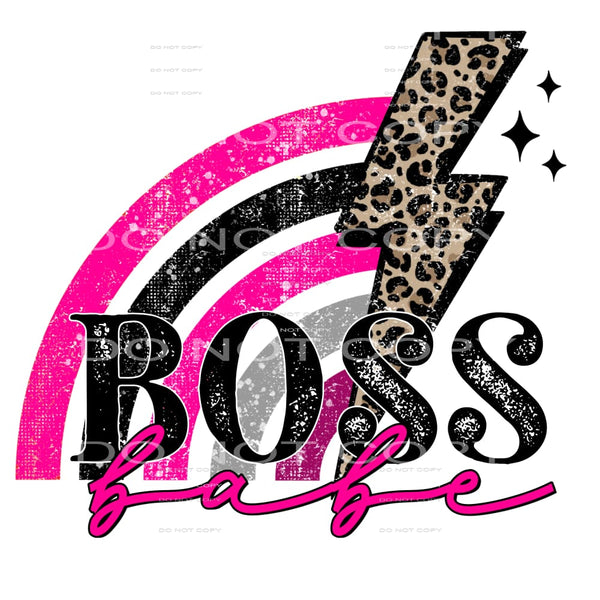 boss babe #6987 Sublimation transfers - Heat Transfer