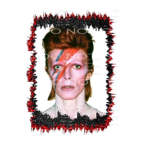 Bowie 1 Sublimation transfers - Heat Transfer