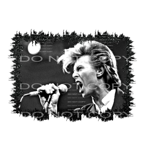 Bowie 3 Sublimation transfers - Heat Transfer
