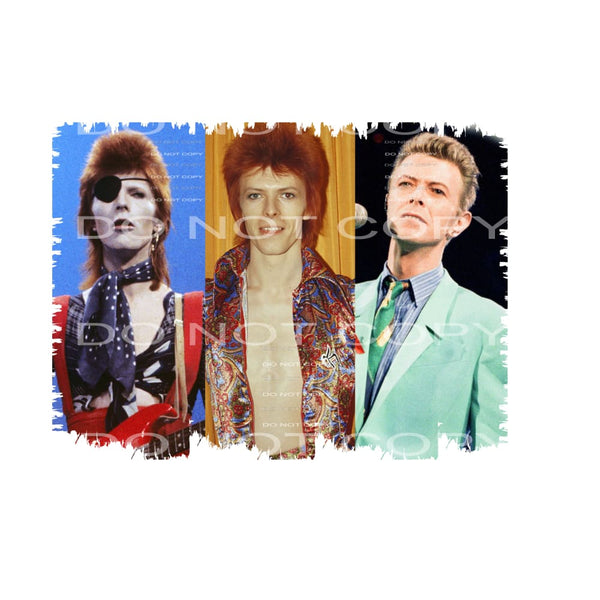 Bowie 4 Sublimation transfers - Heat Transfer