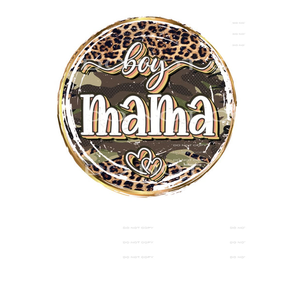 Boy Mama # 2238 Sublimation transfers - Heat Transfer