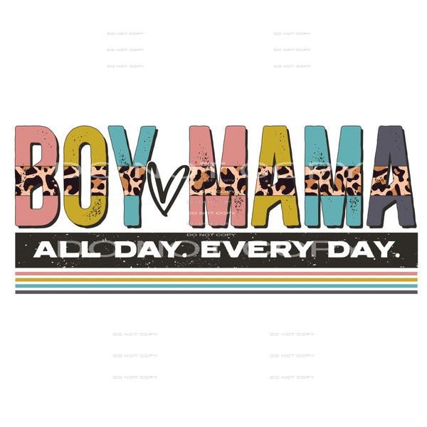 boy mama #4735 Sublimation transfers - Heat Transfer