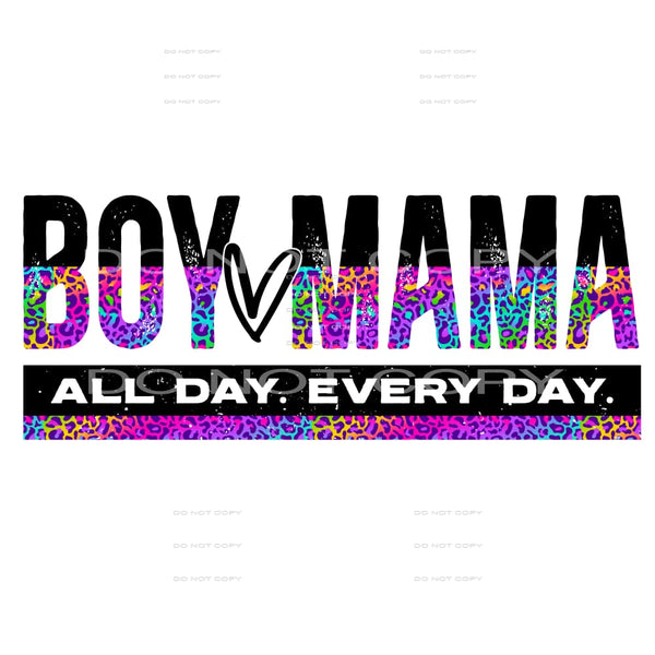 boy mama #4738 Sublimation transfers - Heat Transfer