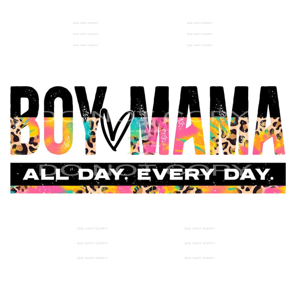 boy mama #4739 Sublimation transfers - Heat Transfer