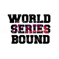 Braves World Series Bound # 3055 Sublimation transfers - 