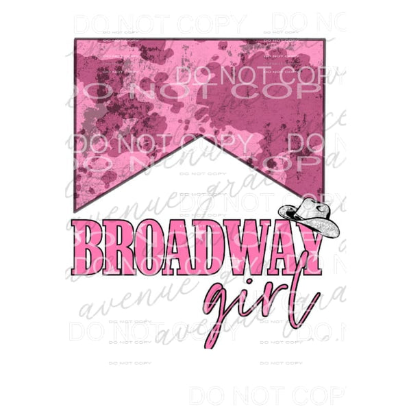 Broadway # 4030 Sublimation transfers - Heat Transfer