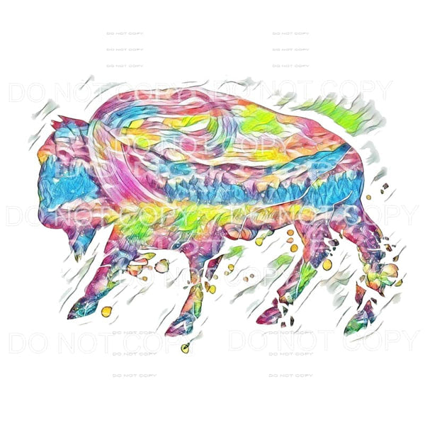 Buffalo #10 Sublimation transfers - Heat Transfer
