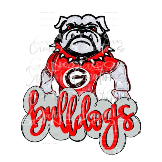 Bulldogs # 5595 Sublimation transfers - Heat Transfer