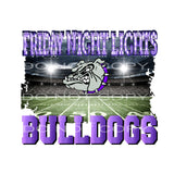 BULLDOGS Colors in dropdown menu Sublimation transfers - 