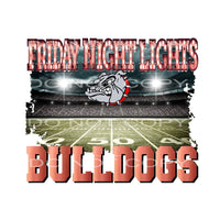 BULLDOGS Colors in dropdown menu Sublimation transfers - 