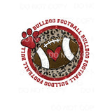 Bulldogs Football # 3 all colors in dropdown menu you choose