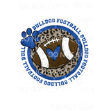 Bulldogs Football # 3 all colors in dropdown menu you choose