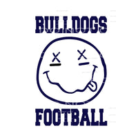 bulldogs football # 3312 Sublimation transfers - Heat 