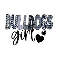 bulldogs girl # 9045 Sublimation transfers - Heat Transfer