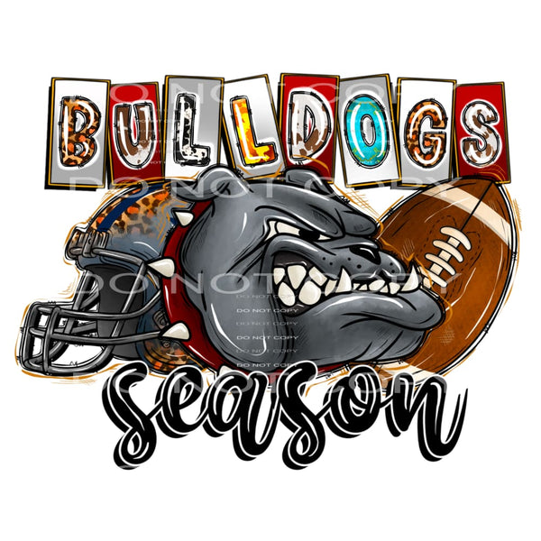 Bulldogs season # 1086 Sublimation transfers - Heat Transfer