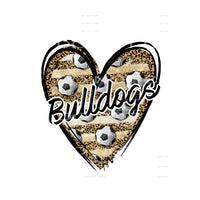 bulldogs soccer #5023 Sublimation transfers - Heat Transfer