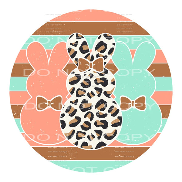 bunnies #4305 Sublimation transfers - Heat Transfer