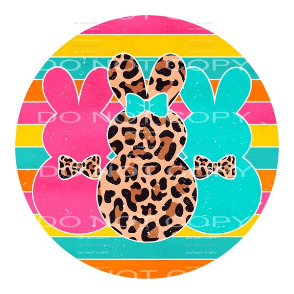 bunnies #4556 Sublimation transfers - Heat Transfer