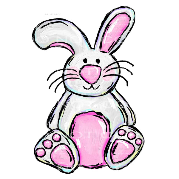 bunny #4410 Sublimation transfers - Heat Transfer