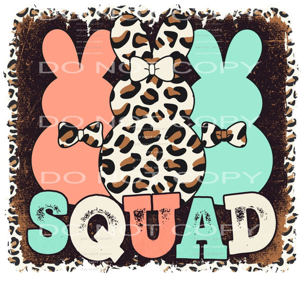 bunny squad #4251 Sublimation transfers - Heat Transfer