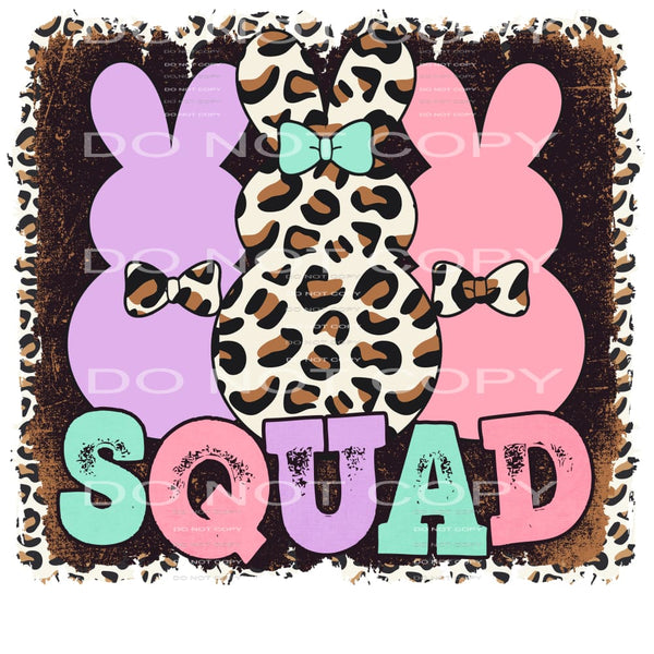 bunny squad #4492 Sublimation transfers - Heat Transfer