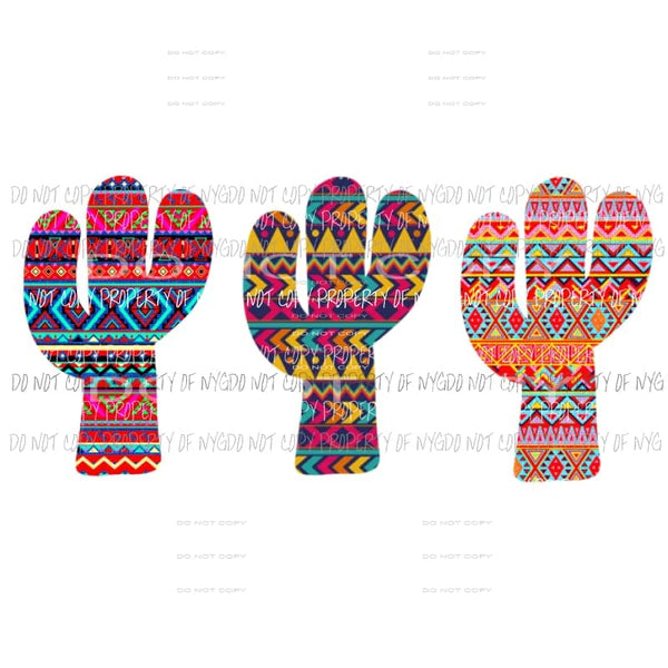 Cactus aztec Sublimation transfers Heat Transfer