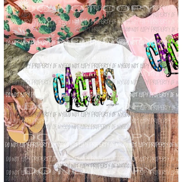Cactus lover sublimation transfer Heat Transfer
