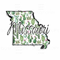 Cactus STATES All states in drop down menu sublimation 