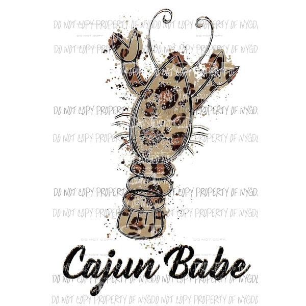 Cajun Babe # 1 Sublimation transfers Heat Transfer