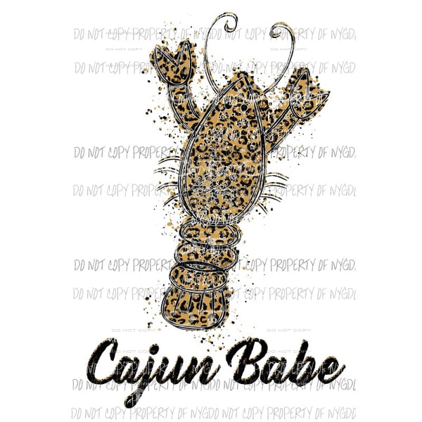 Cajun Babe # 2 Sublimation transfers Heat Transfer