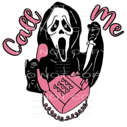 call me #7718 Sublimation transfers - Heat Transfer