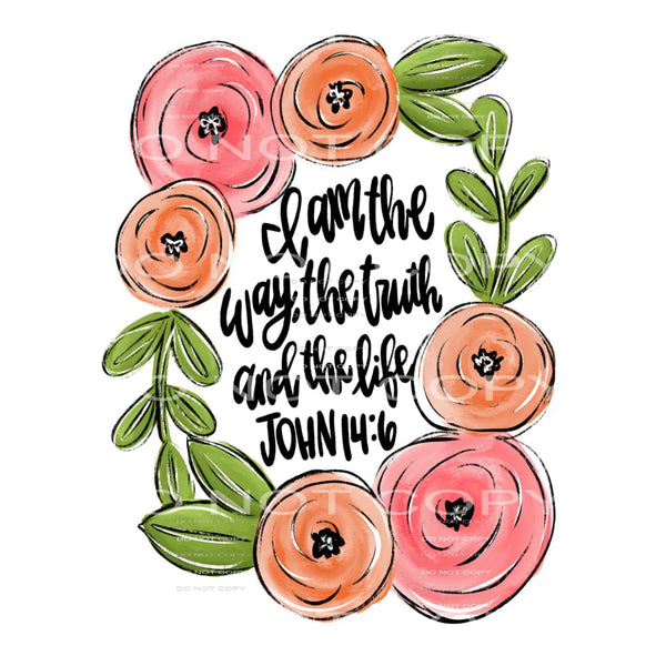 Cam The Way The Truth And The Life #4350 Sublimation