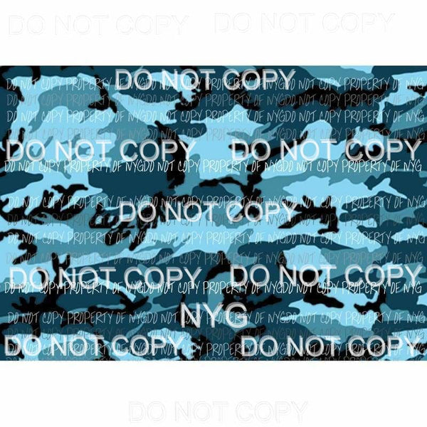 Camo Sheet #2 Sublimation transfers 13 x 9 inches Heat Transfer
